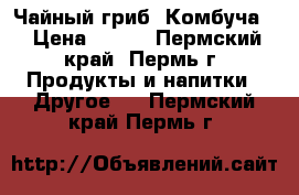 Чайный гриб (Комбуча) › Цена ­ 100 - Пермский край, Пермь г. Продукты и напитки » Другое   . Пермский край,Пермь г.